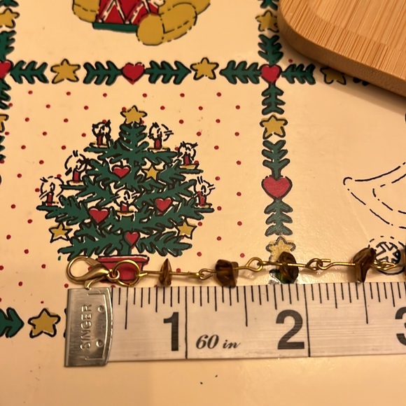 Rosary Chain Bracelet and Earrings - Picture 5 of 6